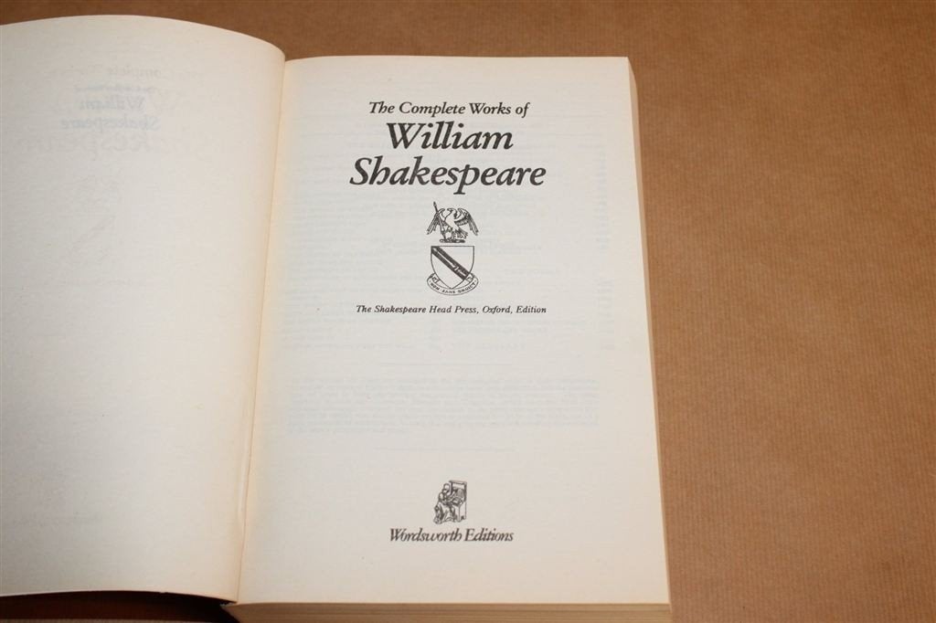 The Complete Works of Shakespeare — Dik Boek, Compleet, Ophalen of Verzenden, Gelezen