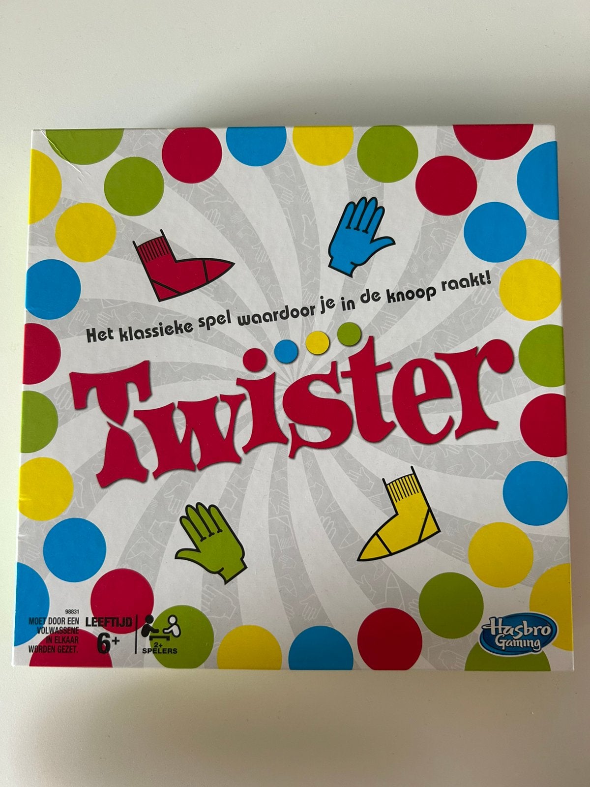twister, Vijf spelers of meer, Ophalen, Zo goed als nieuw, Reisspel