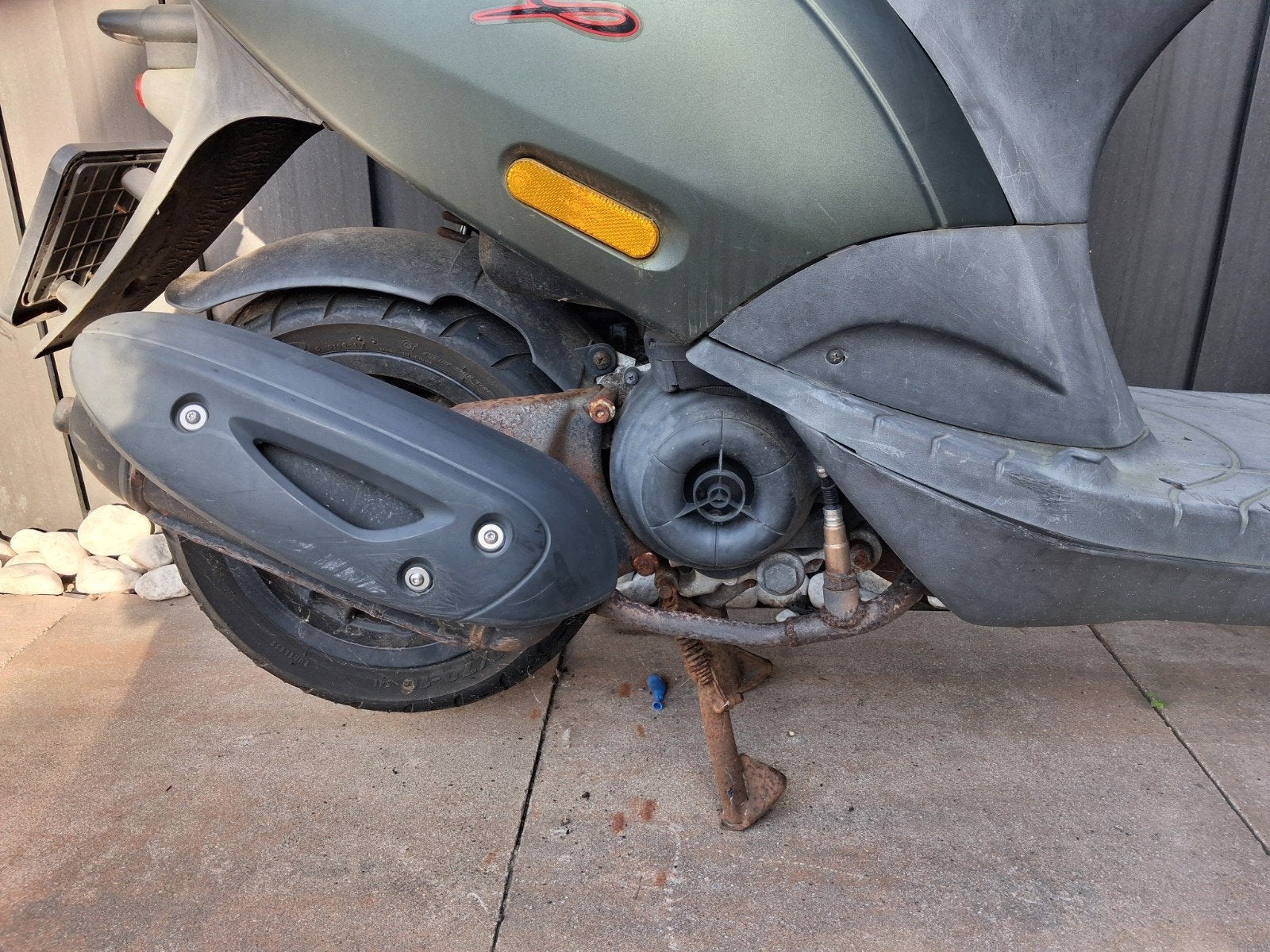 Piaggio Zip Scooter - Olijfgroen, Ophalen of Verzenden, Gebruikt, Benzine, Zip