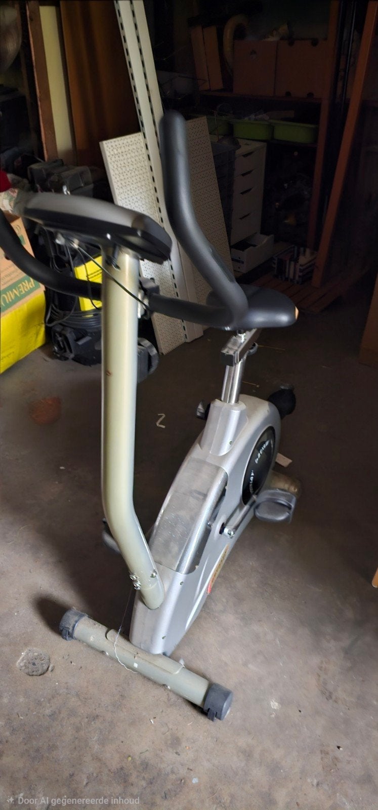 Dunlop Cardio 910 Hometrainer - gebruikt, Ophalen, Gebruikt, Metaal, Benen