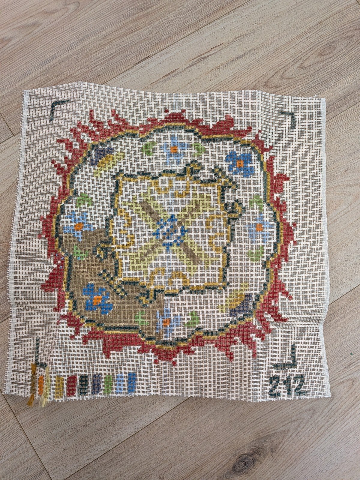 vintage handwerkpakket, Hobby en Vrije tijd, Ophalen of Verzenden, Patroon