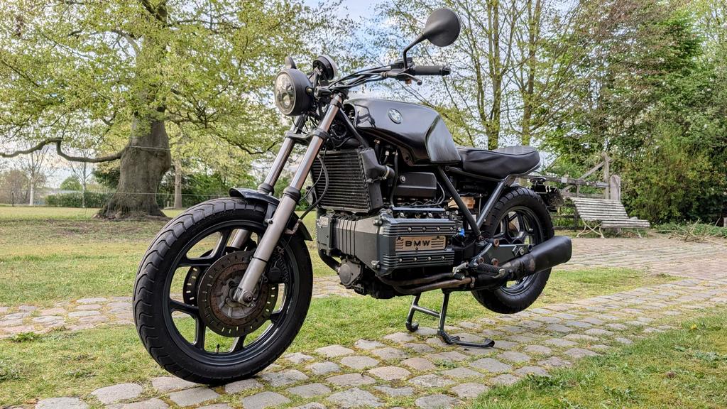 BMW K100 RS Caferacer 1985, Cardan-aandrijving, 4 cilinders, Gebruikt, Particulier