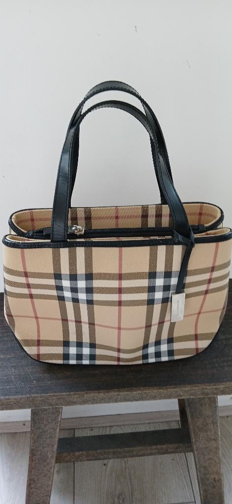 Burberry tasje origineel zgan, Ophalen of Verzenden, Zo goed als nieuw, Beige, Handtas