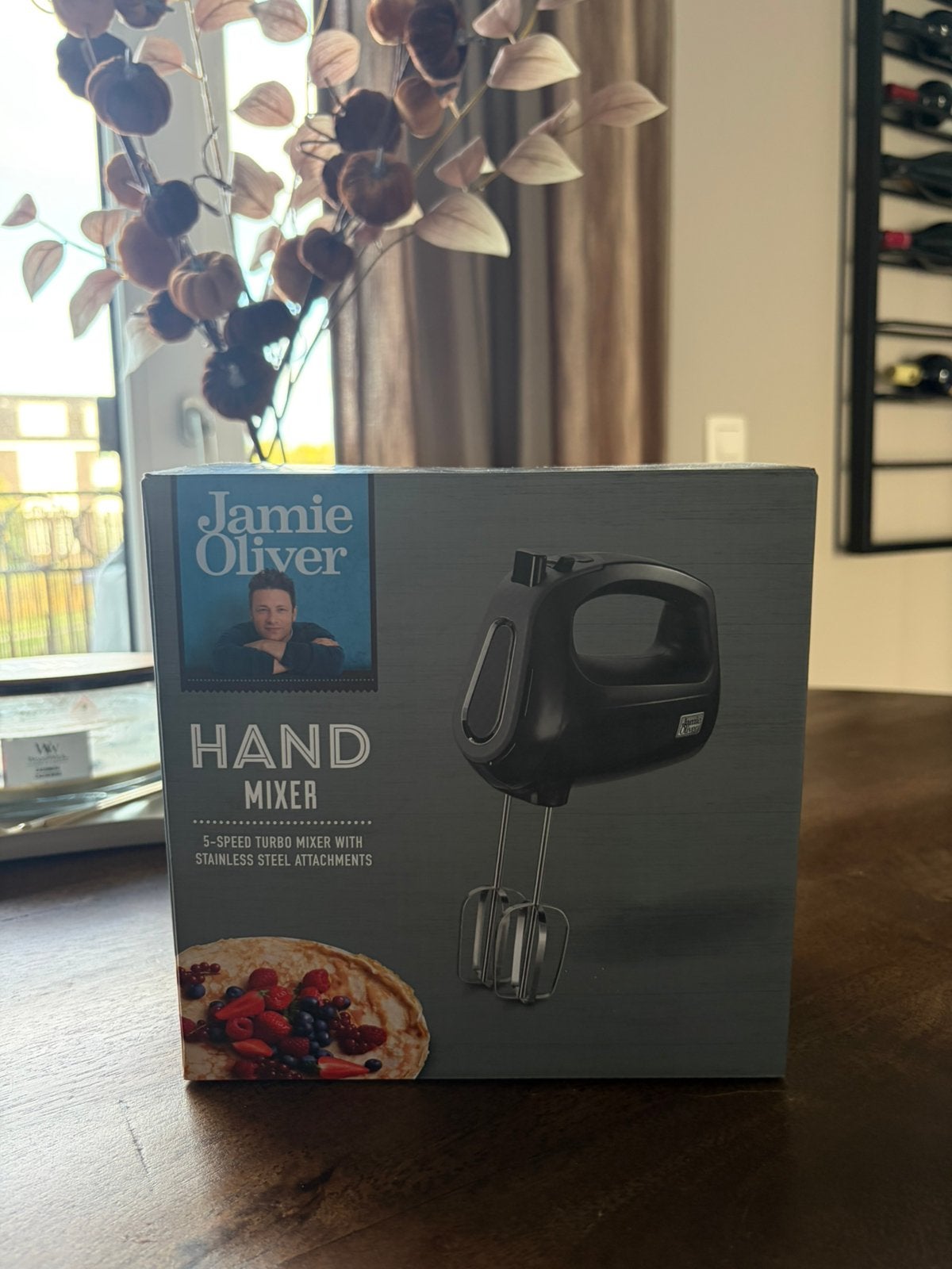 Handmixer Jamie Oliver, Minder dan 1 liter, Ophalen of Verzenden, Zo goed als nieuw, 3 snelheden of meer
