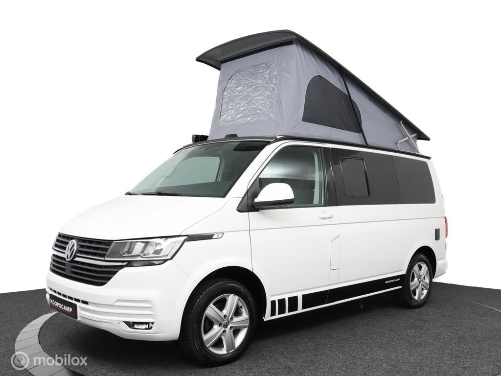 Volkswagen Transporter 6.1 Buscamper 2.0TDI 150Pk Aut/ DSG-7, Caravans en Kamperen, Campers, Bedrijf, tot en met 4, Buscamper of Camperbus
