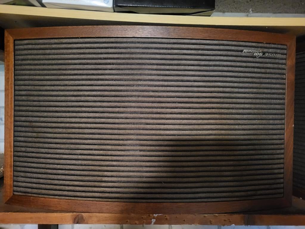 Bose 901 Continental met 901 Series 4 actieve equalizer, Audio, Tv en Foto, Luidsprekers, Ophalen of Verzenden, Gebruikt, Front, Rear of Stereo speakers