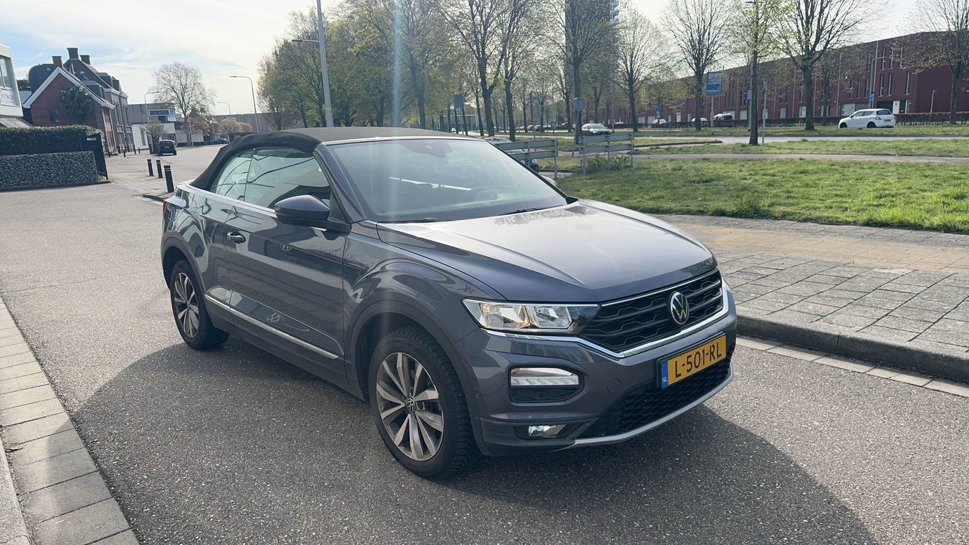 Volkswagen T-Roc Cabrio 1.0 TSI Style | 115 PK | Parkeercame, Auto's, Voorwielaandrijving, 12 maanden, Stof, Gebruikt