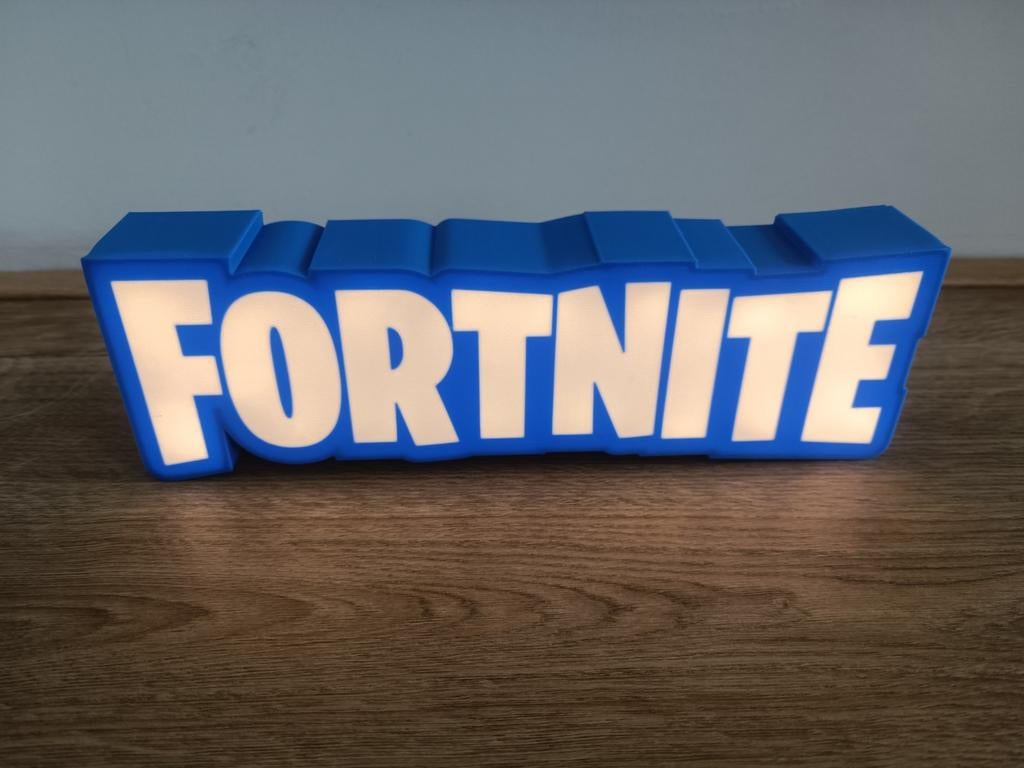 Nieuwe Fortnite 3d geprinte Lightbox lamp., Ophalen of Verzenden