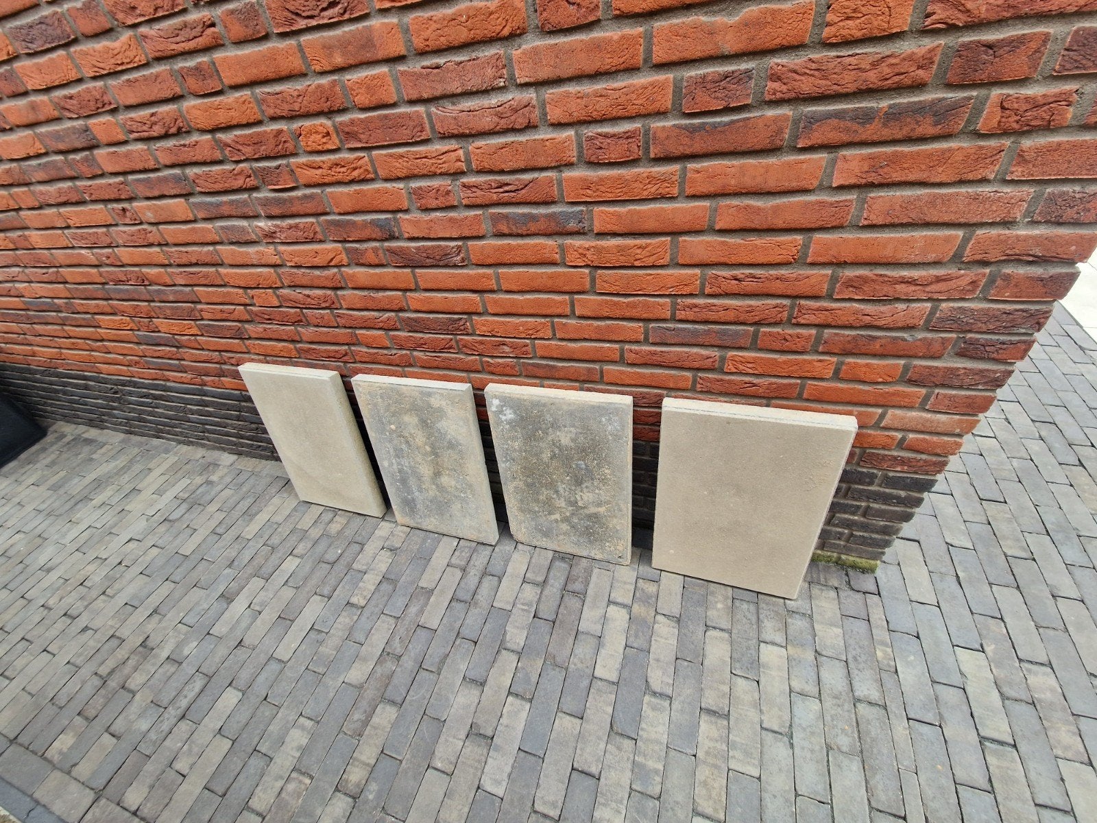 Betonnen terrastegels - Gebruikt, Ophalen, Gebruikt, Minder dan 5 m², Beton