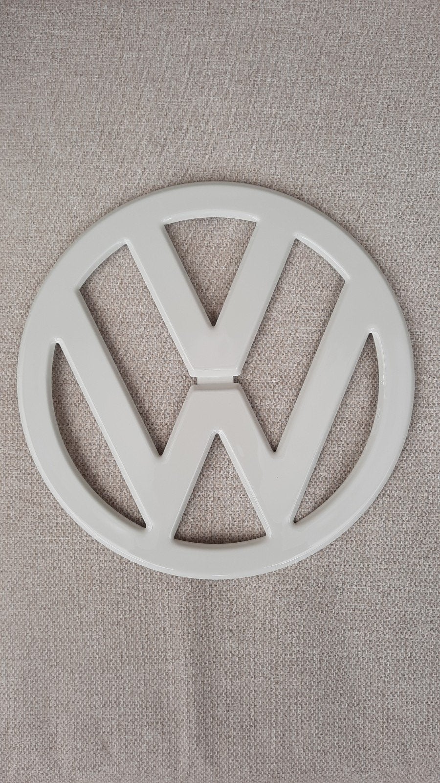 Volkswagen VW T1 Logo wit, Ophalen of Verzenden, Volkswagen, Achterklep