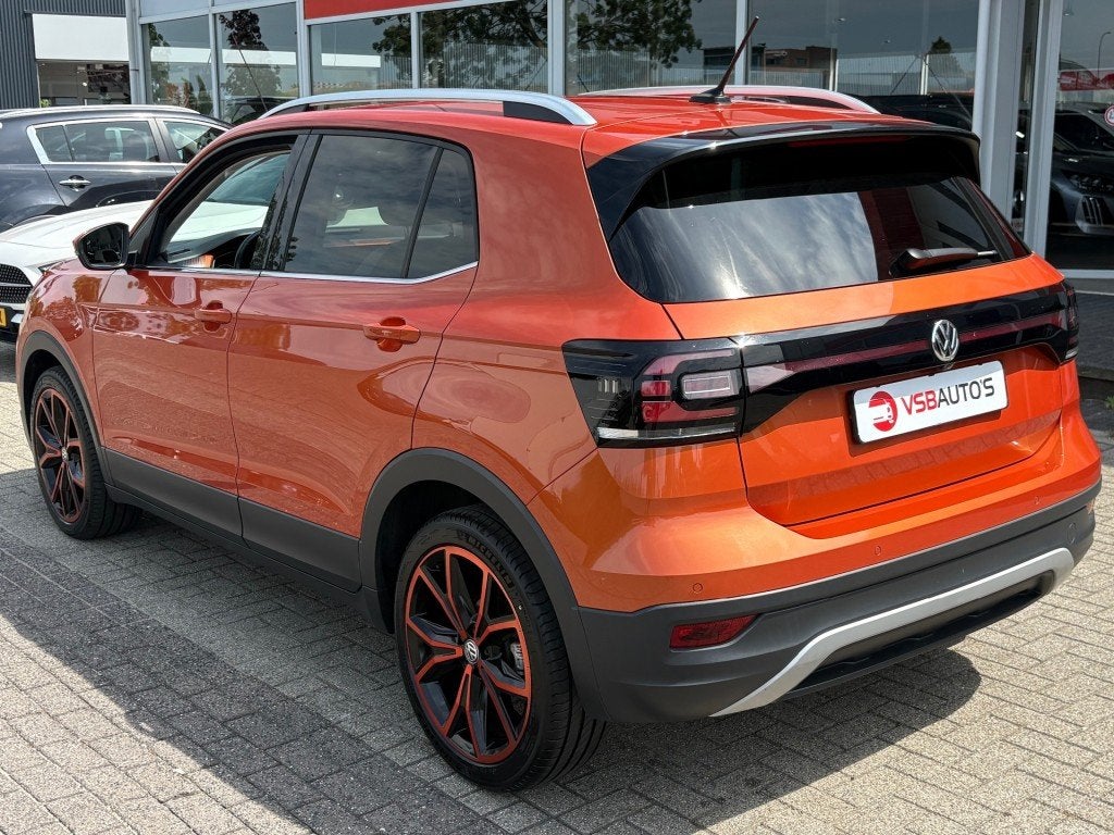 Volkswagen T-CROSS 1.0 TSI AUT. 115PK ORANGE-EDITION LED CAR, Auto's, Volkswagen, Automaat, T-Cross, Gebruikt, Huisgarantie