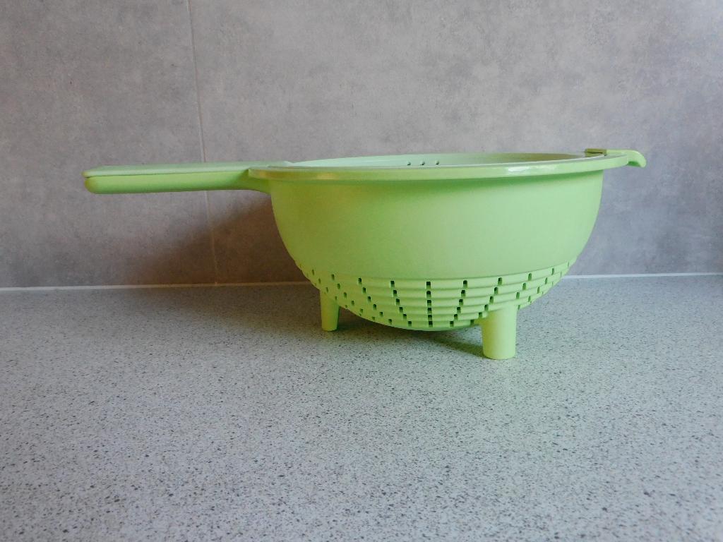 Tupperware Duo Vergiet Mint Groen, Huis en Inrichting, Keuken | Tupperware, Ophalen of Verzenden, Zo goed als nieuw, Groen, Overige typen