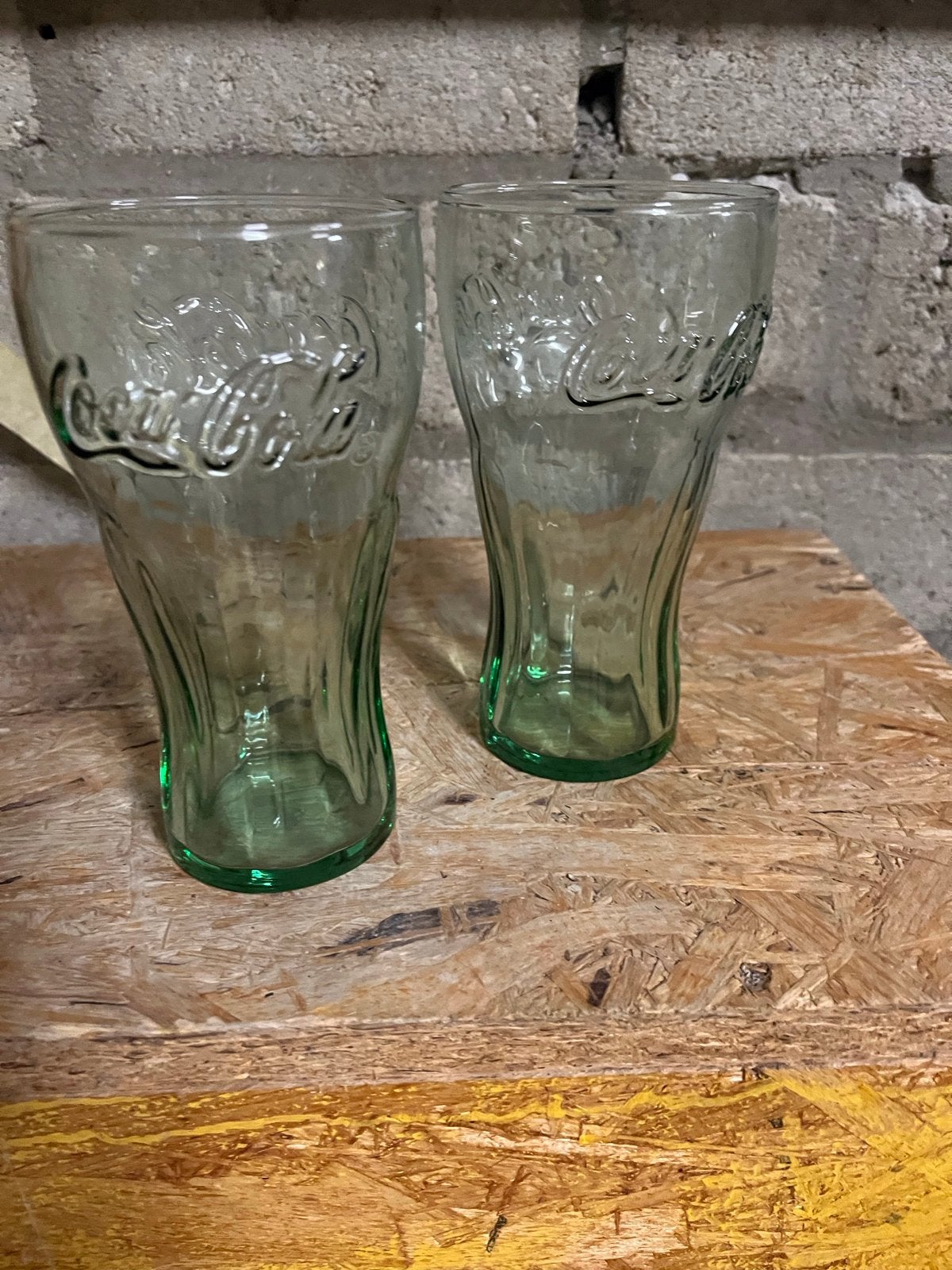 16 grote vintage Coca-Cola glazen, Verzamelen, Glas en Borrelglaasjes, Ophalen
