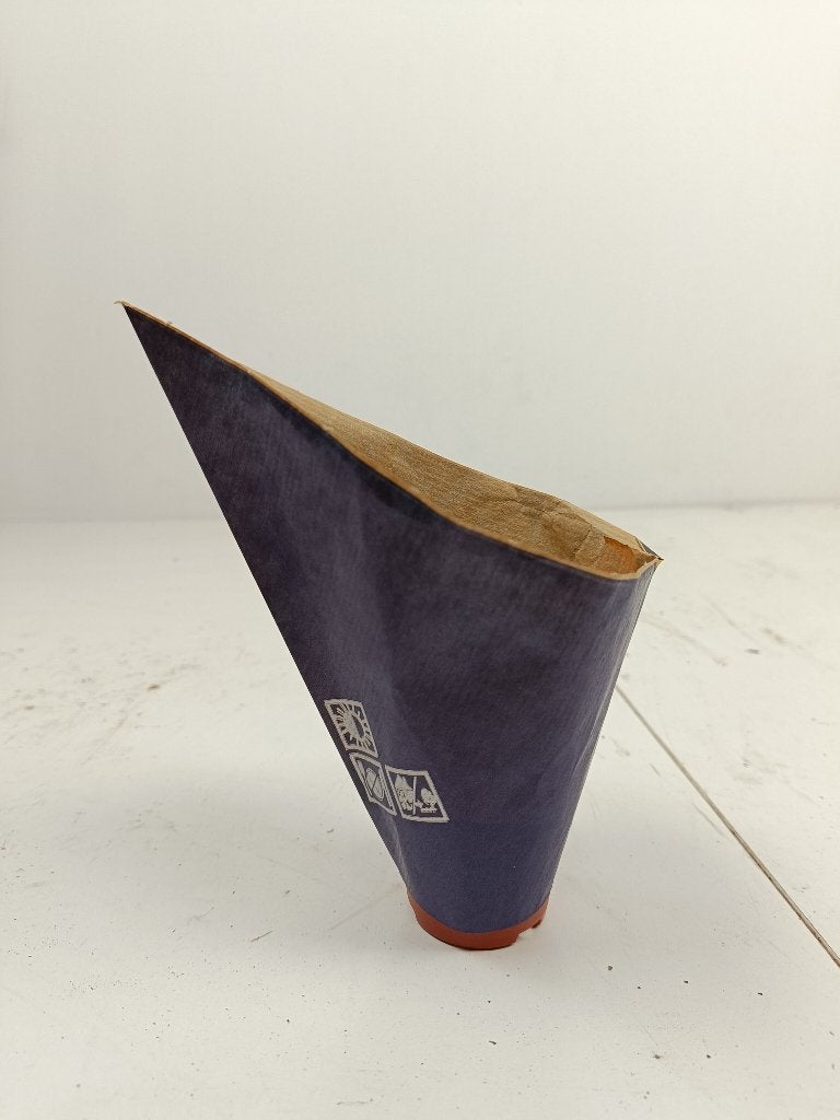 Papieren hoezen blauw (geschikt voor 6 cm pot), Tuin en Terras, Ophalen, Overige materialen, Overige vormen, Binnen