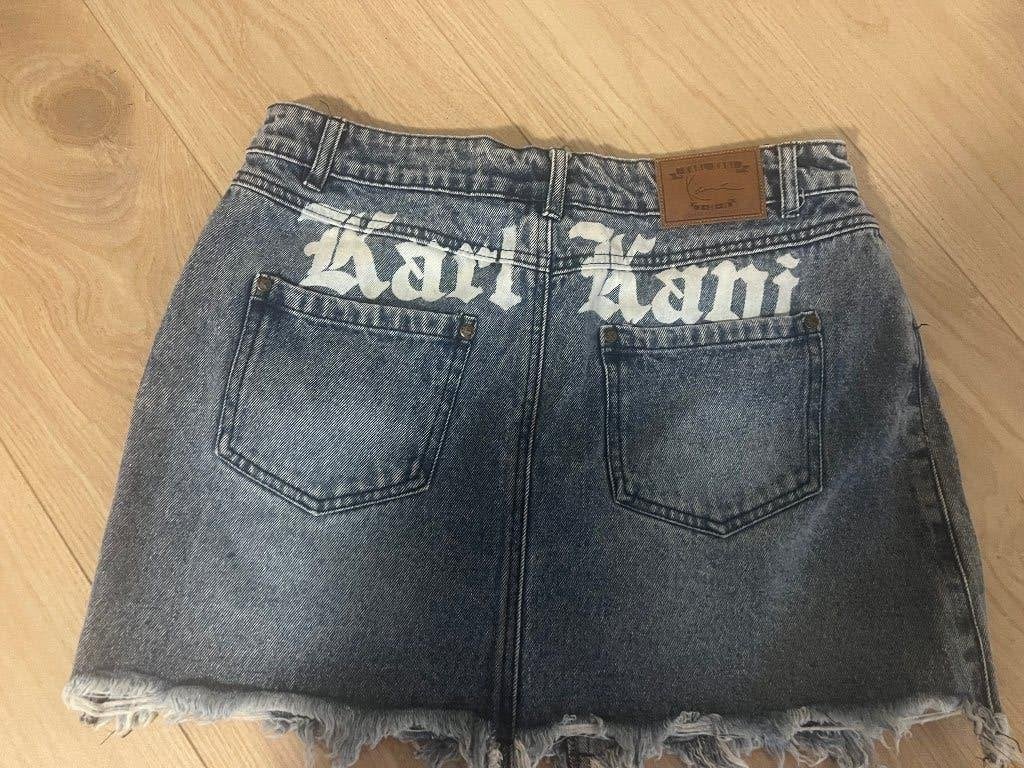 Karl kani dames rok L, Blauw, Maat 42/44 (L), Nieuw, Ophalen of Verzenden