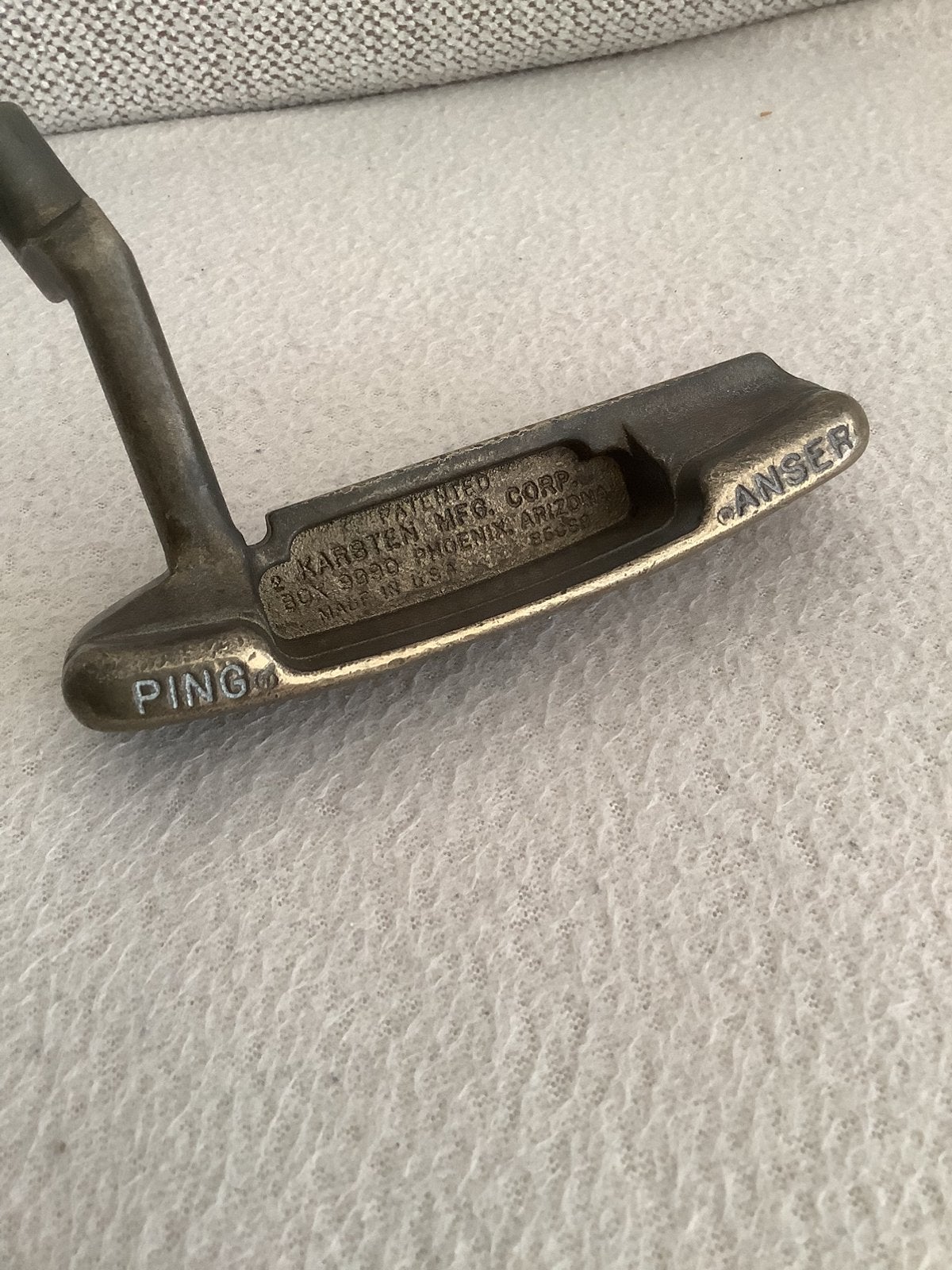 Putter RH Ping Anser Karsten, Ophalen of Verzenden, Gebruikt, Club, Ping