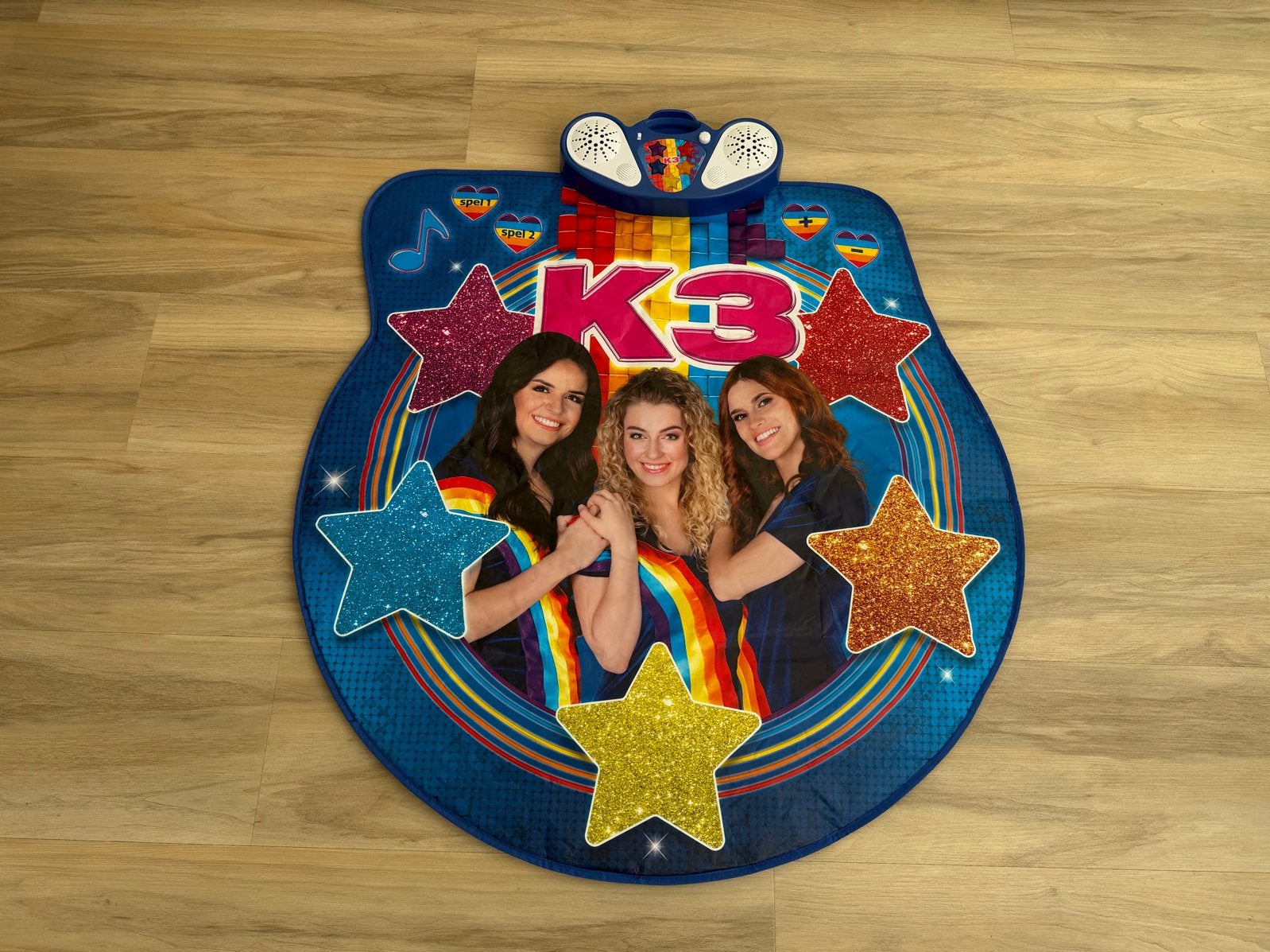 K3 Dansmat met muziek en lichteffecten, Ophalen of Verzenden, Gebruikt, Meisje