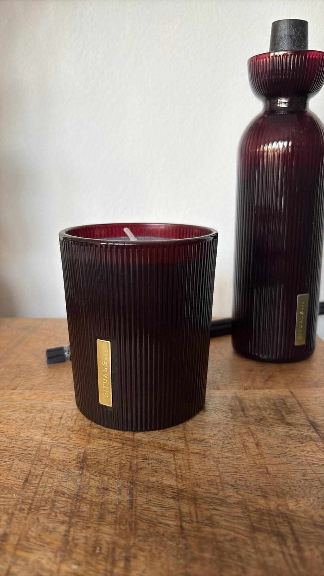 Geurkaars Ayurveda 650 gr. NIEUW, Ophalen, Nieuw, Glas, Rituals