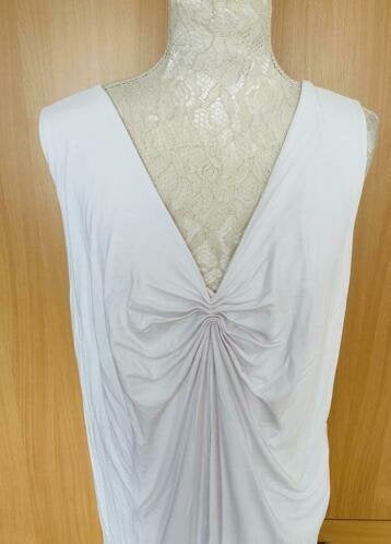 Yoek tuniek maat 50/52[v], Ophalen of Verzenden, Zo goed als nieuw, Maat 46/48 (XL) of groter, Wit