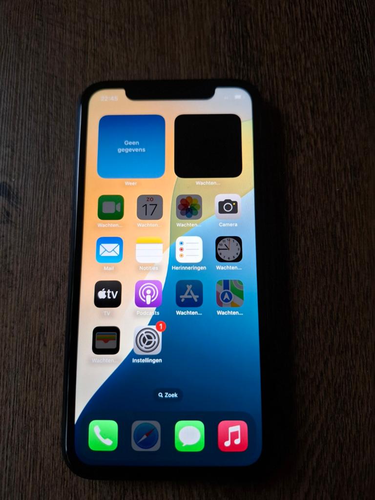 IPhone XR 64GB Zwart, Telecommunicatie, Mobiele telefoons | Apple iPhone, Ophalen of Verzenden, Gebruikt, Zwart, 64 GB