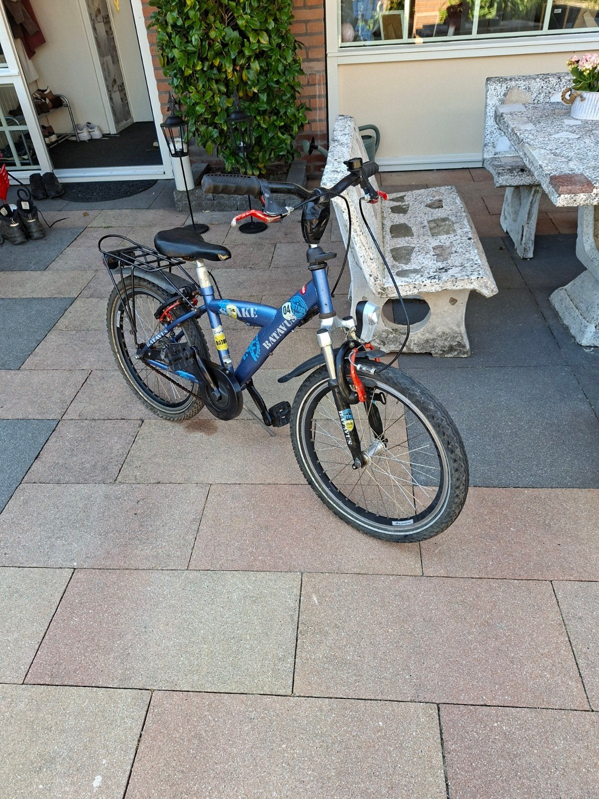 Batavus Snake jongensfiets 20 inch - Gebruikt en in orde, Fietsen en Brommers, Ophalen, 20 inch of meer, Gebruikt, Velgrem