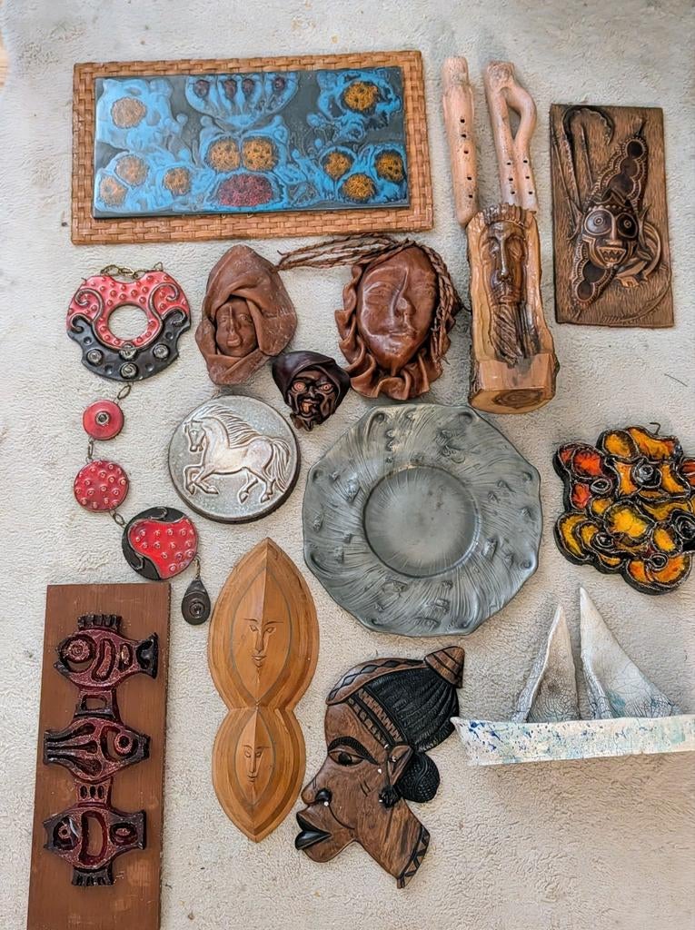 Diverse kunstobjecten -  ook apart te koop, Overige typen, Overige onderwerpen, Ophalen of Verzenden, Handgemaakt