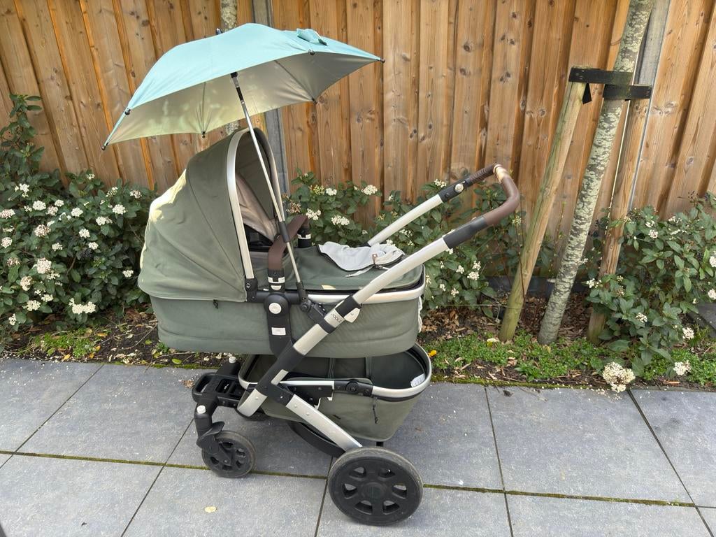 Joolz Geo kinderwagen - Compleet en in goede staat, Kinderen en Baby's, Kinderwagens en Combinaties, Gebruikt, Combiwagen, Met reiswieg
