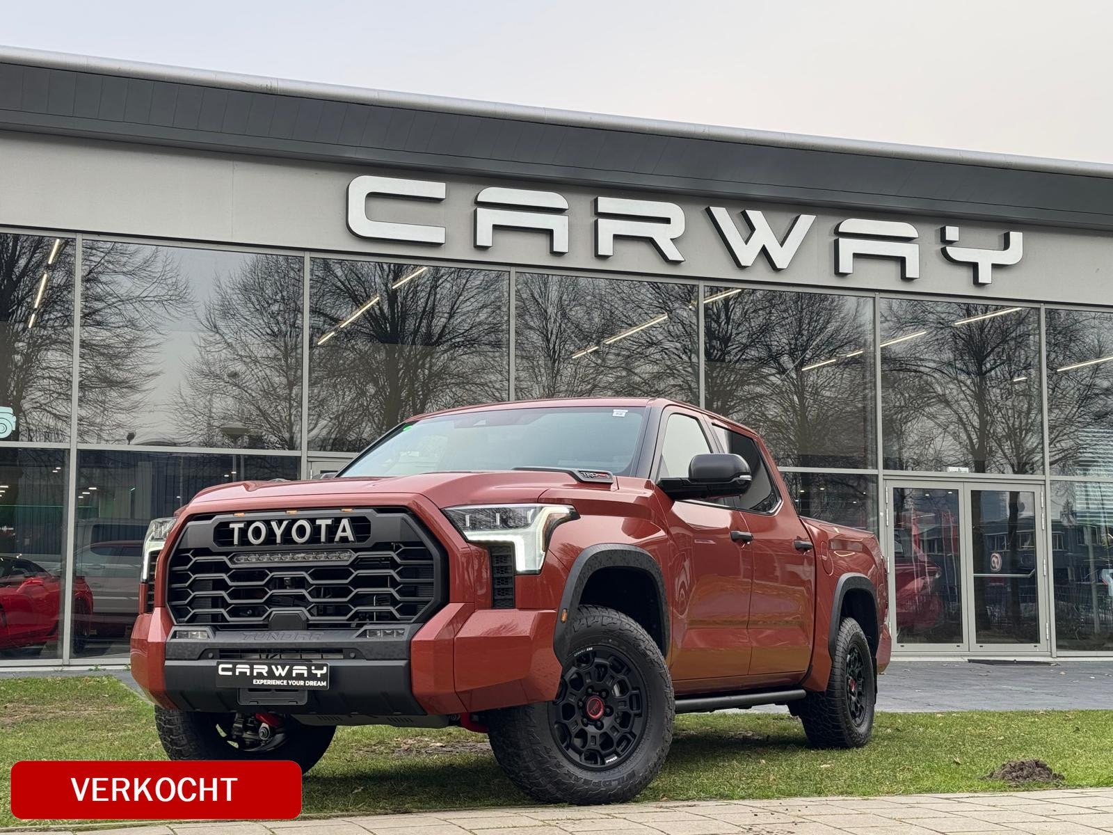 Toyota Tundra TRD PRO 4WD BPM-VRIJ! incl NL-Kenteken, Automaat, Achterwielaandrijving, Gebruikt, Zwart