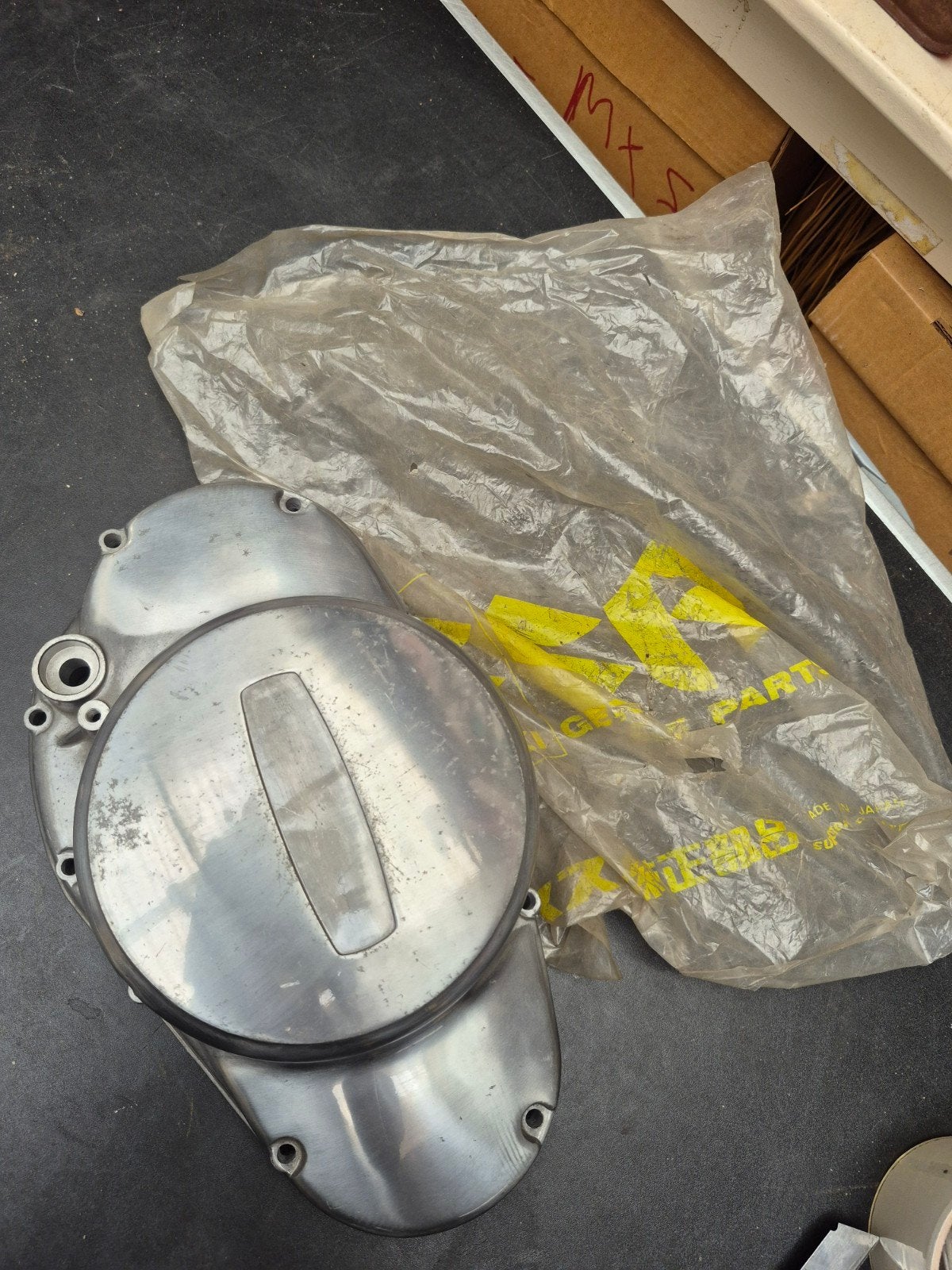 suzuki t500 gt500 carterdeel 2 New old stock nos, Ophalen of Verzenden