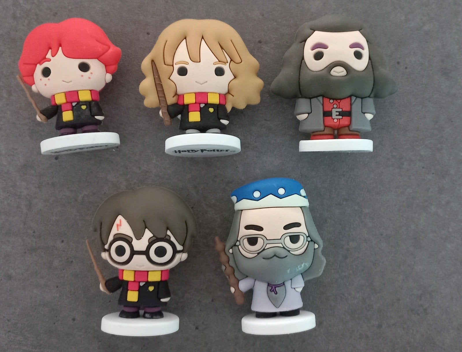 Harry Potter Merch - Set van 5 figuren, Verzamelen, Ophalen of Verzenden, Zo goed als nieuw, Actiefiguurtje