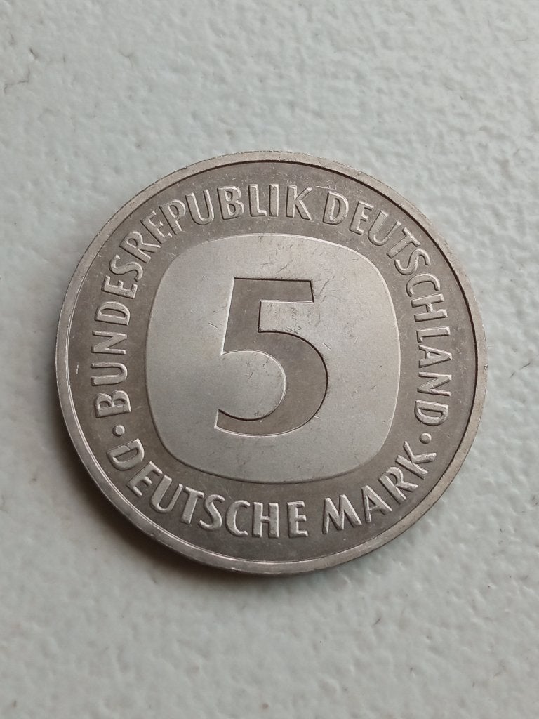 Duitsland 5 mark 1983 J., Ophalen of Verzenden, Duitsland, Losse munt