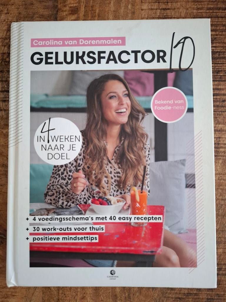 Carolina van Dorenmalen - Geluksfactor 10, Ophalen of Verzenden, Zo goed als nieuw, Carolina van Dorenmalen
