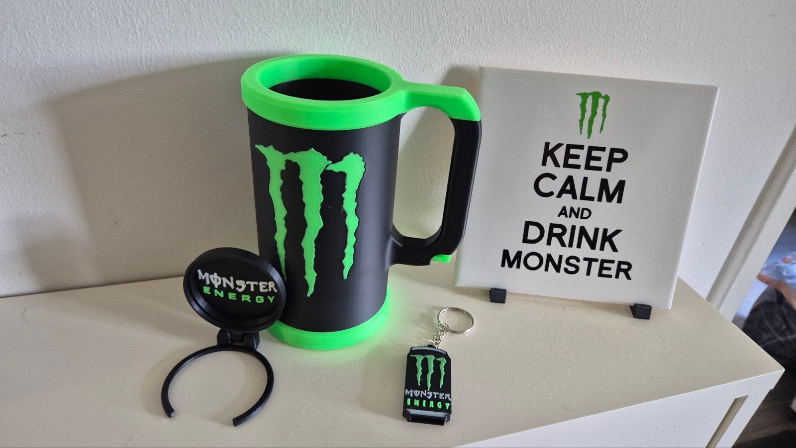 Monster Energy setje, Verzamelen, Ophalen of Verzenden, Nieuw, Frisdrank, Overige merken