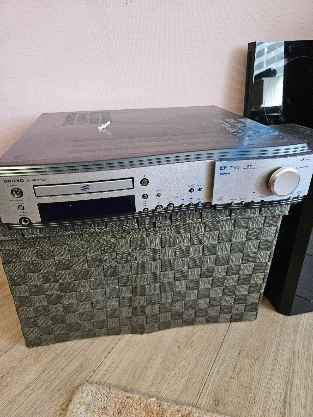 Onkyo DR-S2.0 DVD Receiver - Zilver, Ophalen, Gebruikt, Dvd-speler, Overige merken
