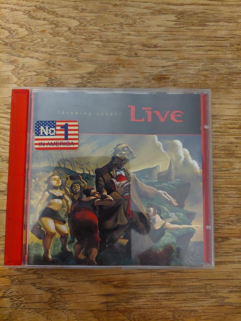 Live - Throwing Copper CD (No. 1 in America), Cd's en Dvd's, Cd's | Overige Cd's, Gebruikt, Ophalen of Verzenden