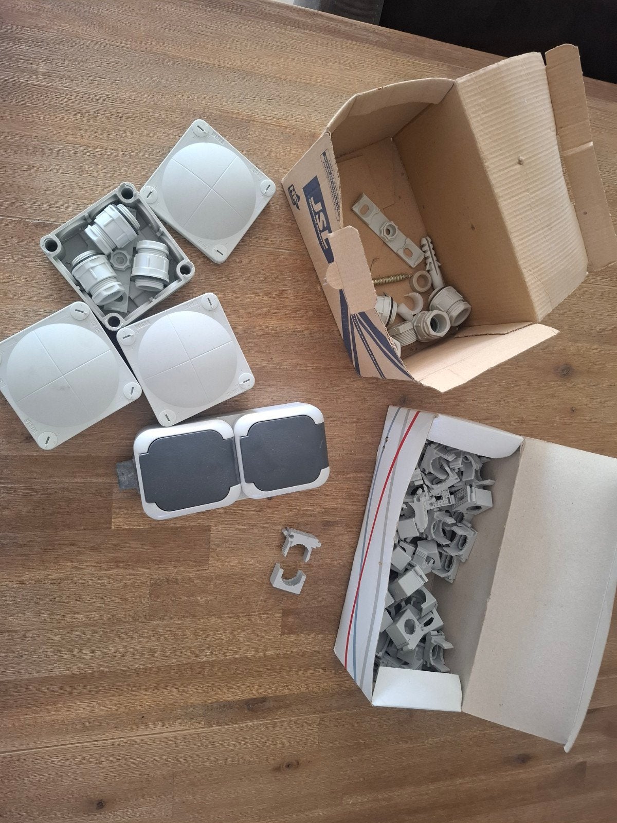 Wiska Combi 308/PG/KV/ZWR NL lasdoos - 3 stuks, Ophalen of Verzenden, Nieuw, Overige merken, Overige typen