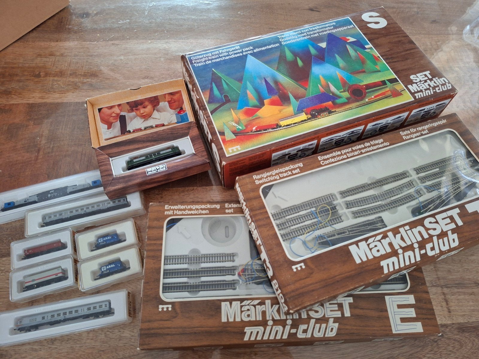 Grote set Marklin mini modelspoor met treinen, Ophalen of Verzenden