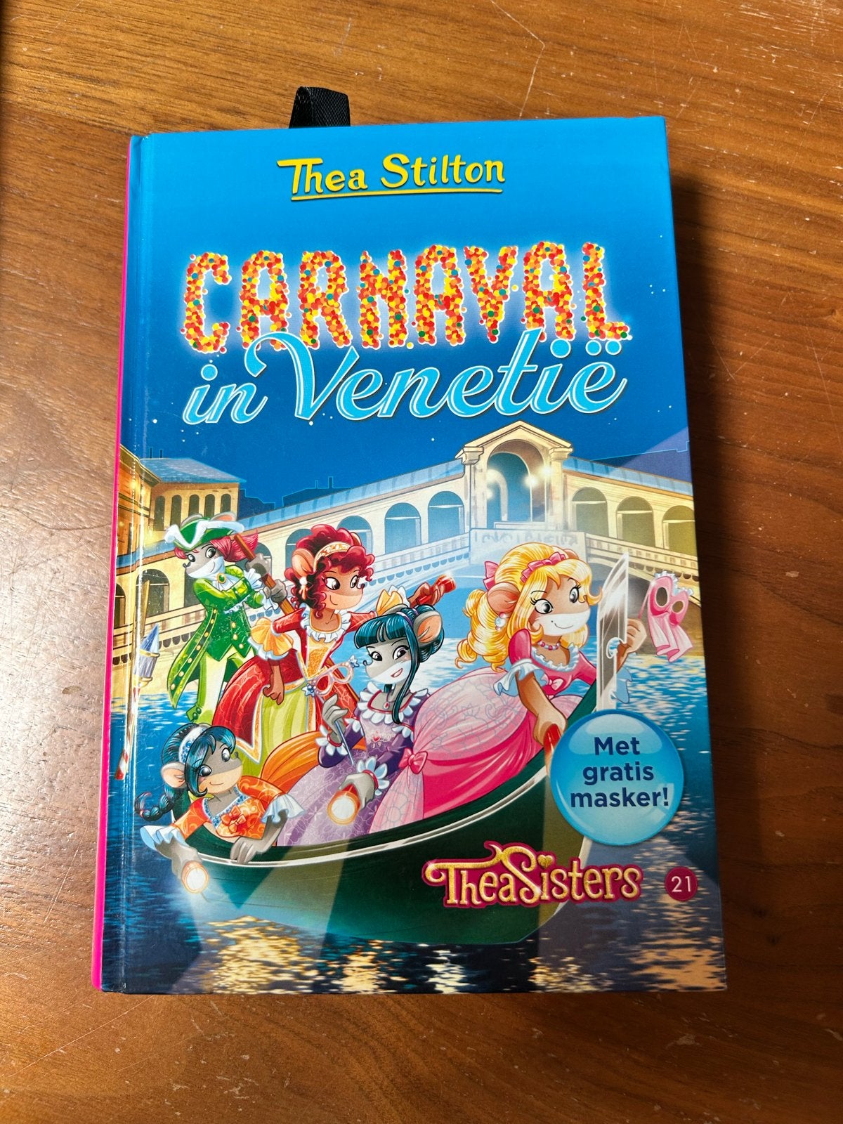 Thea Stilton: Carnaval in Venetië - Inclusief masker!, Ophalen of Verzenden, Zo goed als nieuw, Fictie