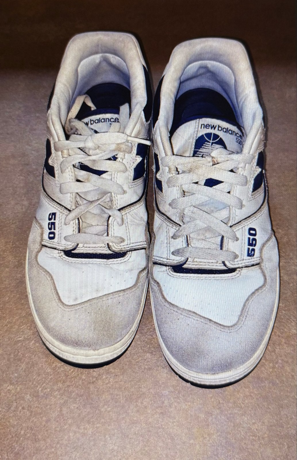 New Balance Sneakers - Maat 43, Ophalen of Verzenden, Gedragen, Wit, Sneakers of Gympen
