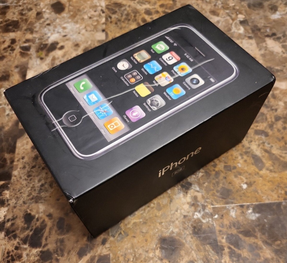 Gezocht: Originele iPhone 2G doos (eerste generatie), Telecommunicatie, Ophalen of Verzenden, Gebruikt, IPhone 2G Original
