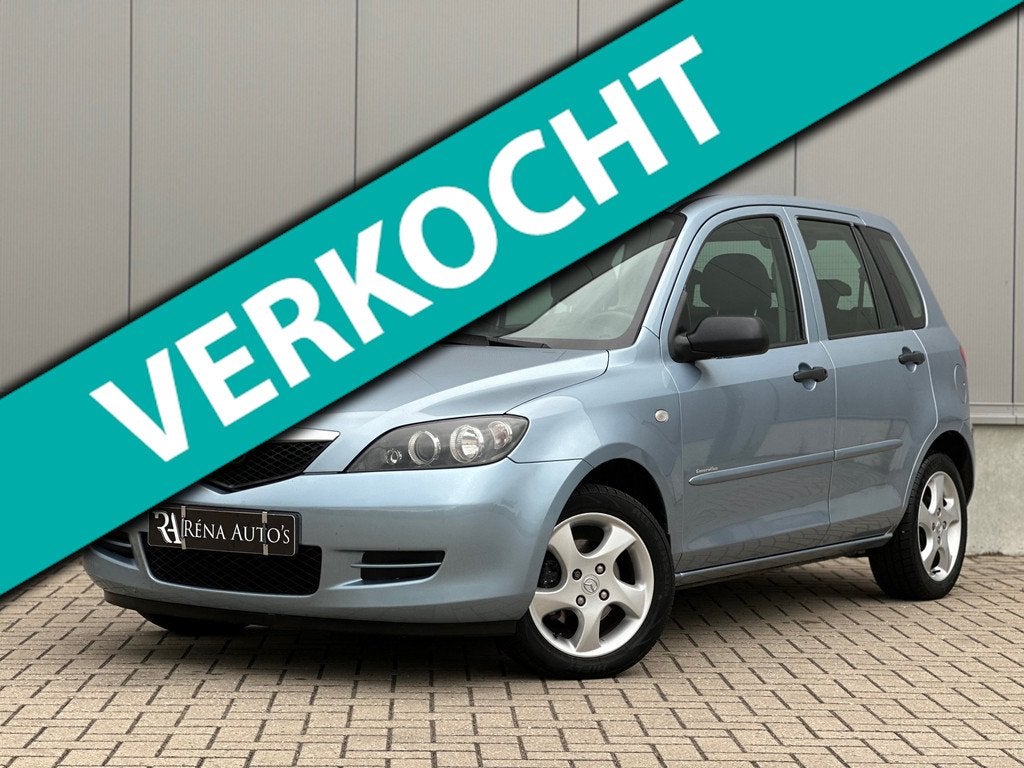 Mazda 2 1.4 Exclusive | Airco | Trekhaak | NAP | Elek Pakket, Auto's, Voorwielaandrijving, 1025 kg, 15 km/l, Gebruikt