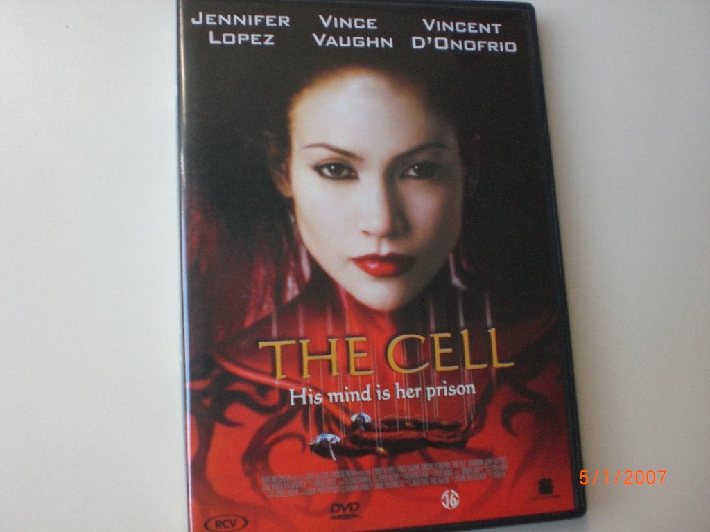 dvd The Cell Vince Vaughn Jennifer Lopez Vincent D'Onofrio, Engels, Vanaf 16 jaar, Nederlands, Ophalen of Verzenden
