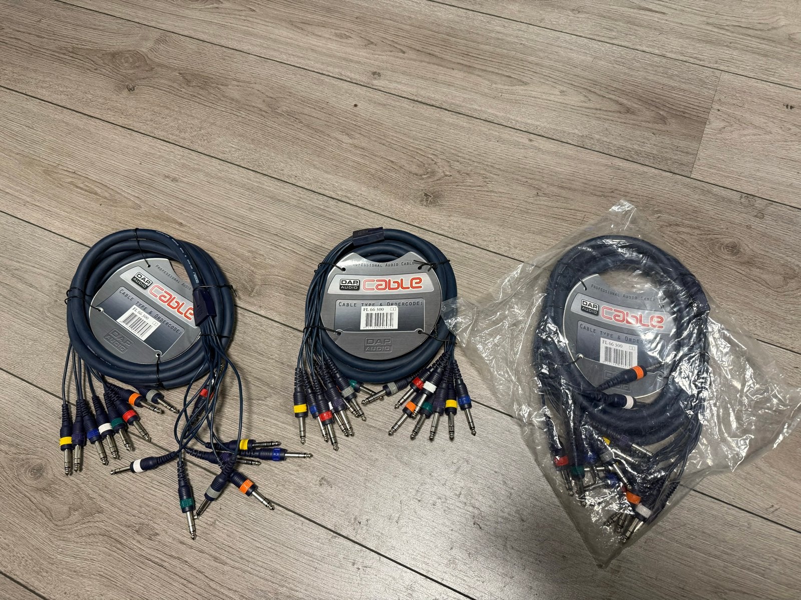 DAP Audio FL.66 300 Jack kabels 3 meter, Muziek en Instrumenten, Ophalen of Verzenden, Zo goed als nieuw