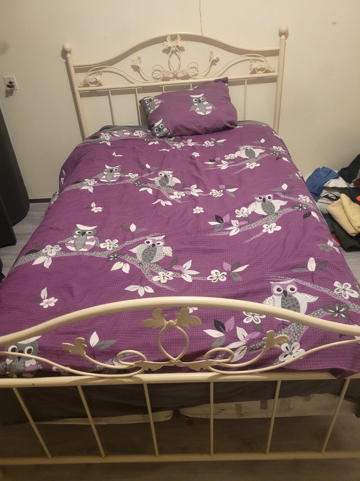 gratis af te halen, Gebruikt, 90 cm, Tweepersoons, Ophalen of Verzenden