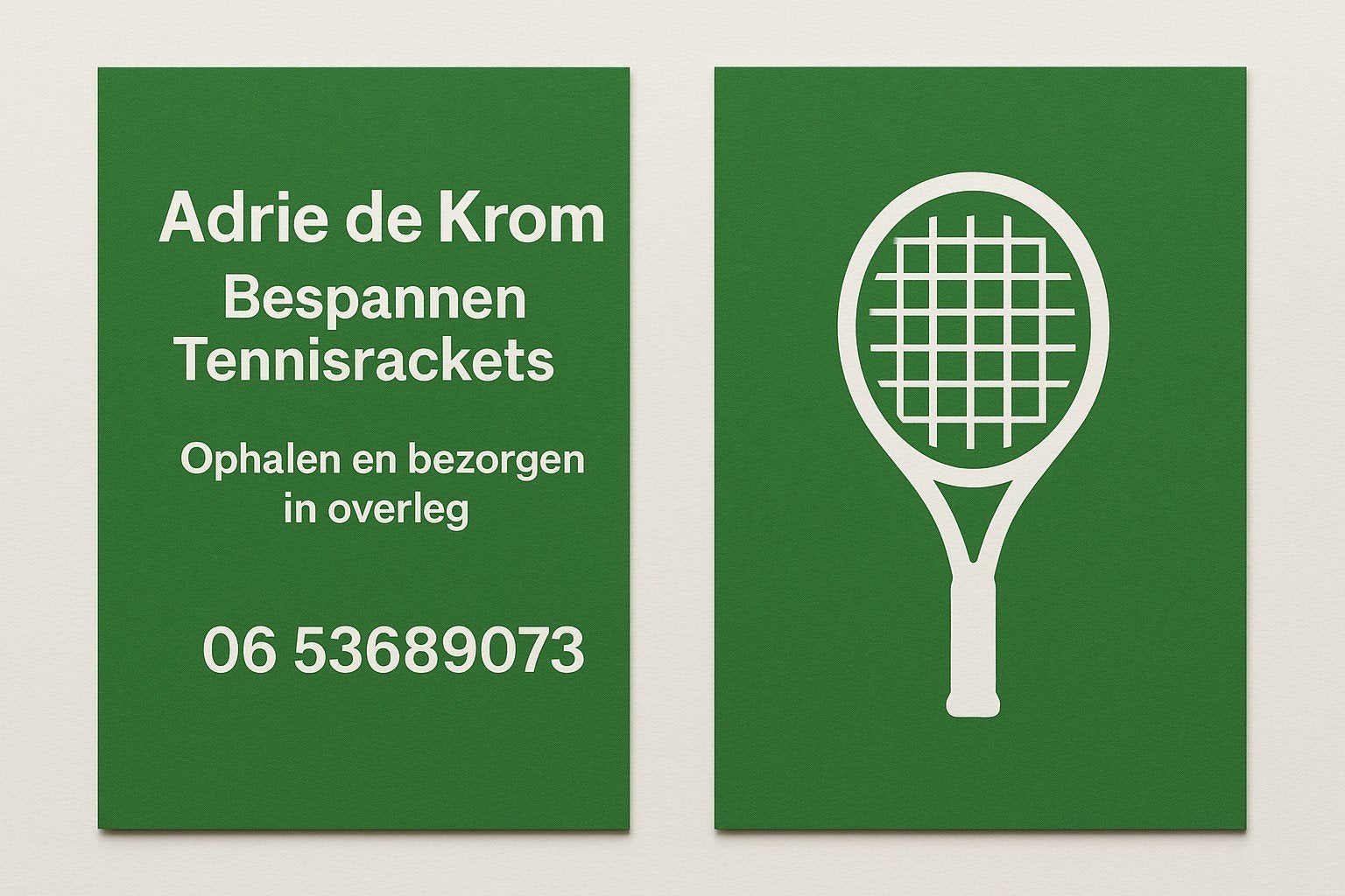 Bespanservice Tennis Rackets Oosterhout, Ophalen of Verzenden, Racket, Overige merken