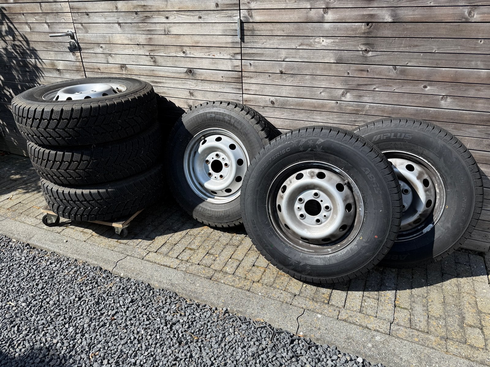 16” stalen velgen + petlas banden voor camper (6 stuks) ZGAN, Auto-onderdelen, Banden en Velgen, 16 inch, Banden en Velgen, Nieuw