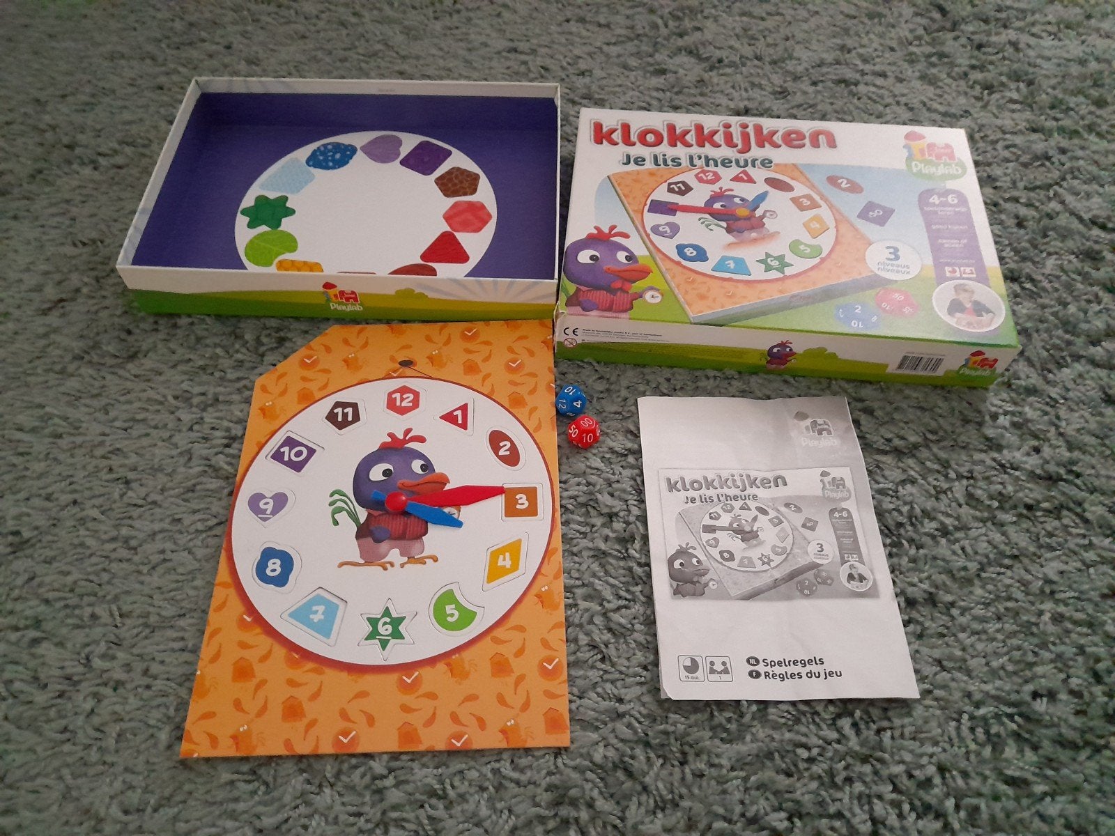 bijna gratis Klok leren kijken Playlab Jumbo, Ophalen of Verzenden, Zo goed als nieuw, Jongen of Meisje