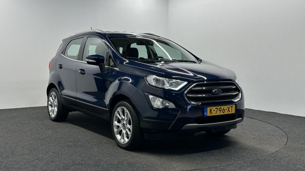 Ford EcoSport 1.0 EcoBoost Titanium TREKHAAK ECC CRUISE LM., Auto's, Ford, Voorwielaandrijving, Gebruikt, Ecosport, Met garantie (alle)