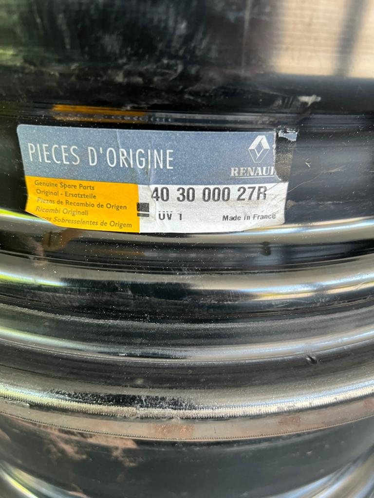 Stalen velgen Renault Scenic, Ophalen, Zo goed als nieuw, Minder dan 2 meter, 80 mm of meer