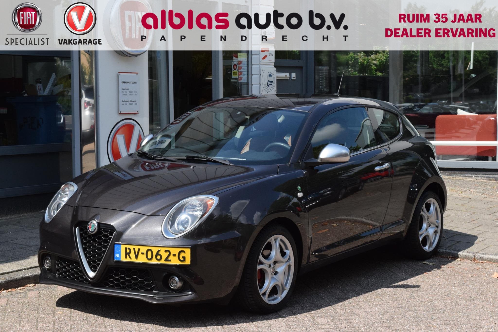 Alfa Romeo MiTo 0.9 TwinAir ECO Super|Leer|17"|Dealero.h., Voorwielaandrijving, Gebruikt, Euro 6, 49 €/maand